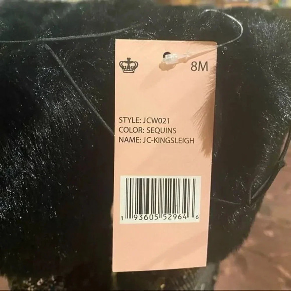 Juicy Couture seguins boots Faux fur - Picture 5 of 9